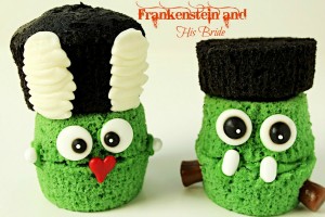 Frankenstein Cupcakes a