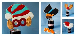 Christmas Photo Prop Cookies