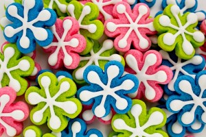 Colorful Snowflakes