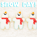 Snow Day Snowman Cookies