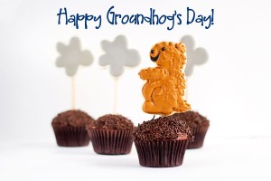 Happy Groundhog's Day Cookies