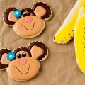 Monkey Cookies by www.thebearfootbaker.com