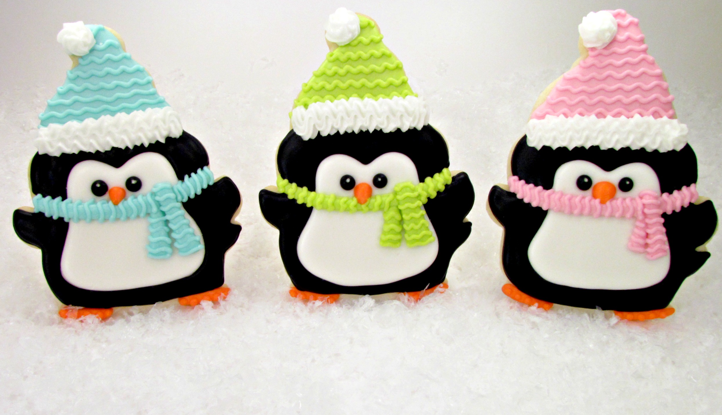 Penguin Cookies by The Bearfoot Baker