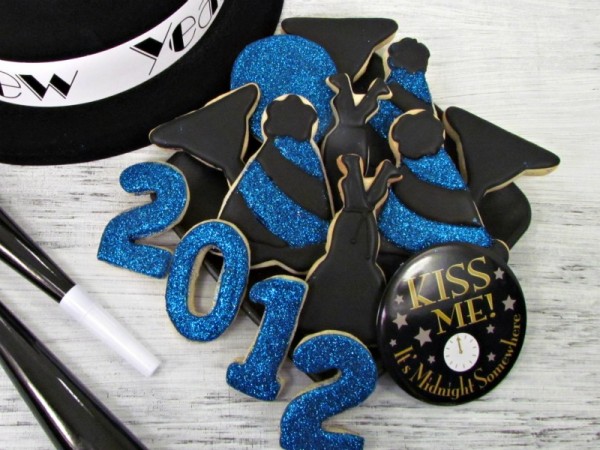 Happy New Year Cookies by The Bearfoot Baker