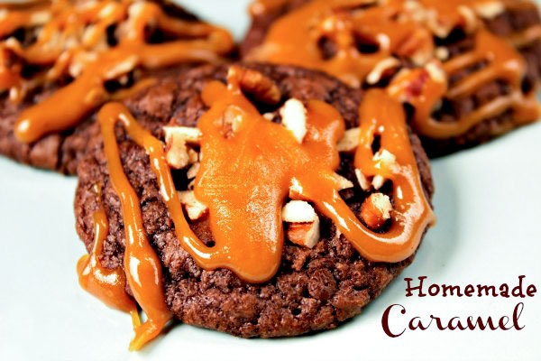 Homemade Caramel by thebearfootbaker.com