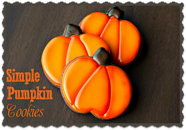 Simple Pumpkin Cookies thebearfootbaker.com