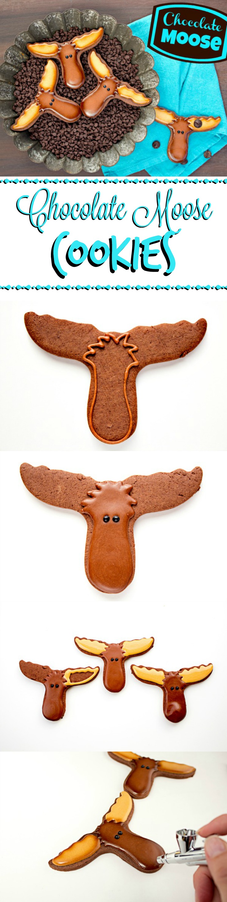 Chocolate moose Cookies | The Bearfoot Baker
