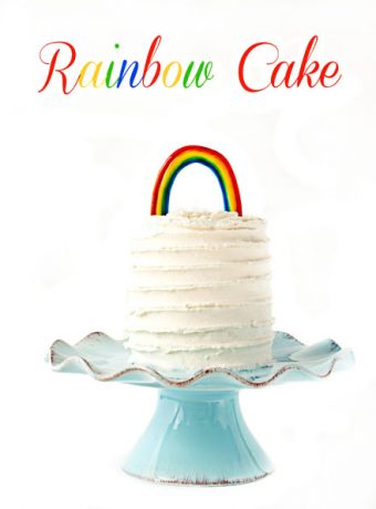 royal icing rainbow, free pattern, airbrushing tutorial , the bearfoot baker
