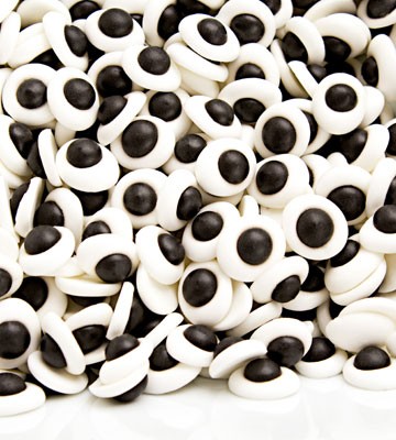 Royal Icing Transfer Eyes via thebearfootbaker.com