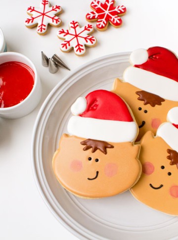 Elf Cookies thebearfootbaker.com