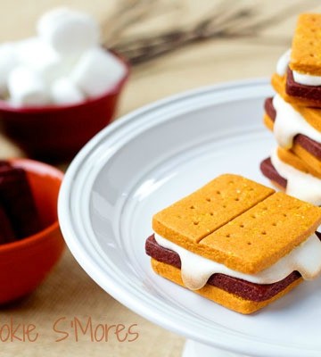 Sugar Cookies Smore Cookies www.thebearfootbaker.com