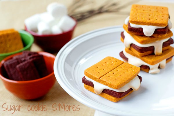 Favories from 2013-Sugar Cookies Smore Cookies www.thebearfootbaker.com