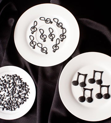 Music Note Royal Icing Transfers thebearfootbaker.com