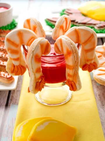 Simple Seafood Cookies with thebearfootbaker.com