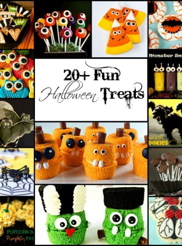 20+ Fun Halloween Treats with thebearfootbaker