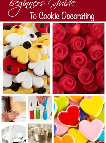 cookie decorating for beginners, sugar cookies, royal icing, sugar cookie recipe, royal icing recipe, how to make sugar cookies