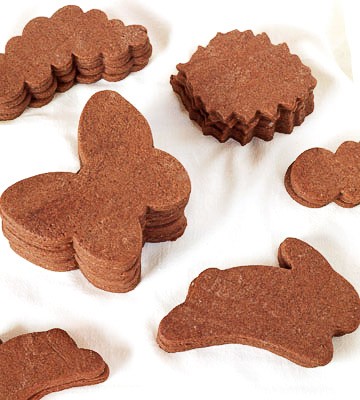 Chocolate Roll Out Cookies Recipe | The Bearfoot Baker