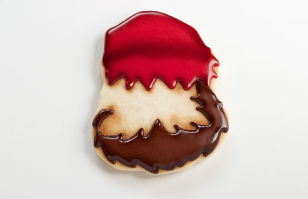 Easy Lumberjack Cookies - Sugar cookies decorated with royal icing thebearfootbaker.com
