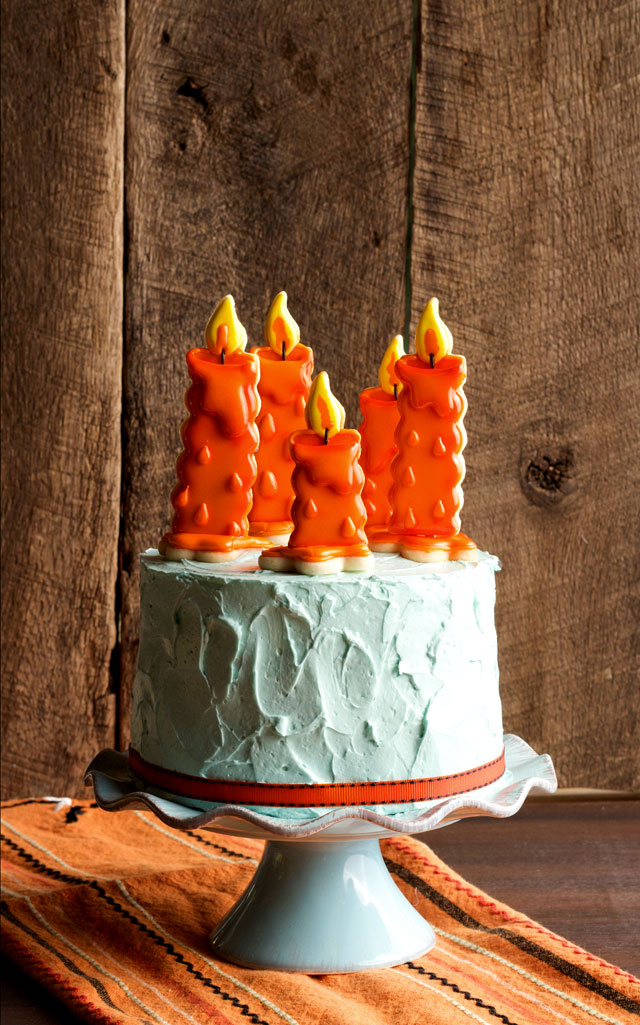 Birthday Candle Cookies via thebearfootbaker.com