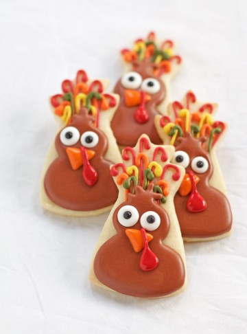 Fun Turkey Cookies | The Bearfoot Baker
