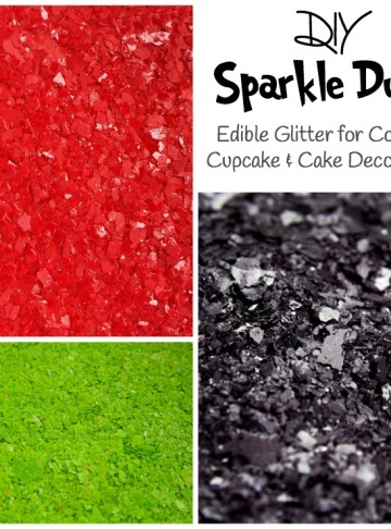 DIY Sparkle Dust via www.thebearfootbaker.com