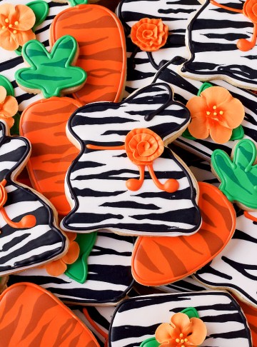 Easter Cookies with a Twist-Sugar Cookies Decorated with Royal Icing | The Bearfoot Baker