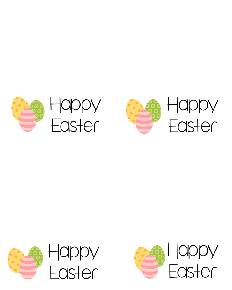 Easter Cookie Card Bag Topper The Bearfoot Baker