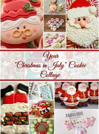 Christmas in July Cookie Collage-A Fun New Tradition Featuring YOUR Cookies via www.thebearfootbaker.co,