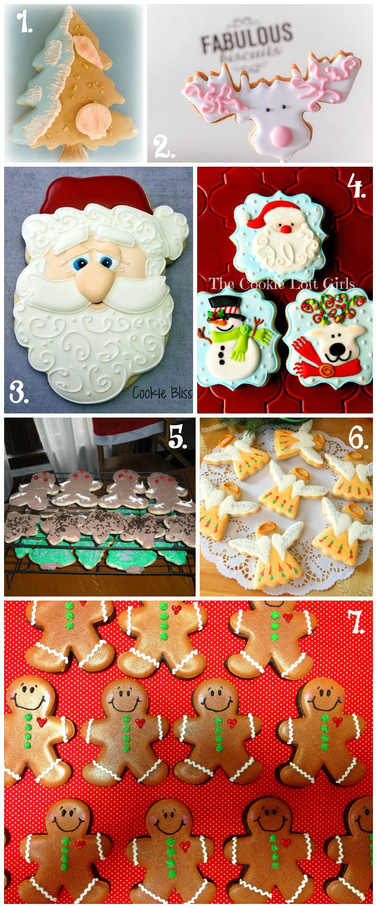 Christmas in July Cookie Collage-A Fun New Tradition with thebearfootbaker.com