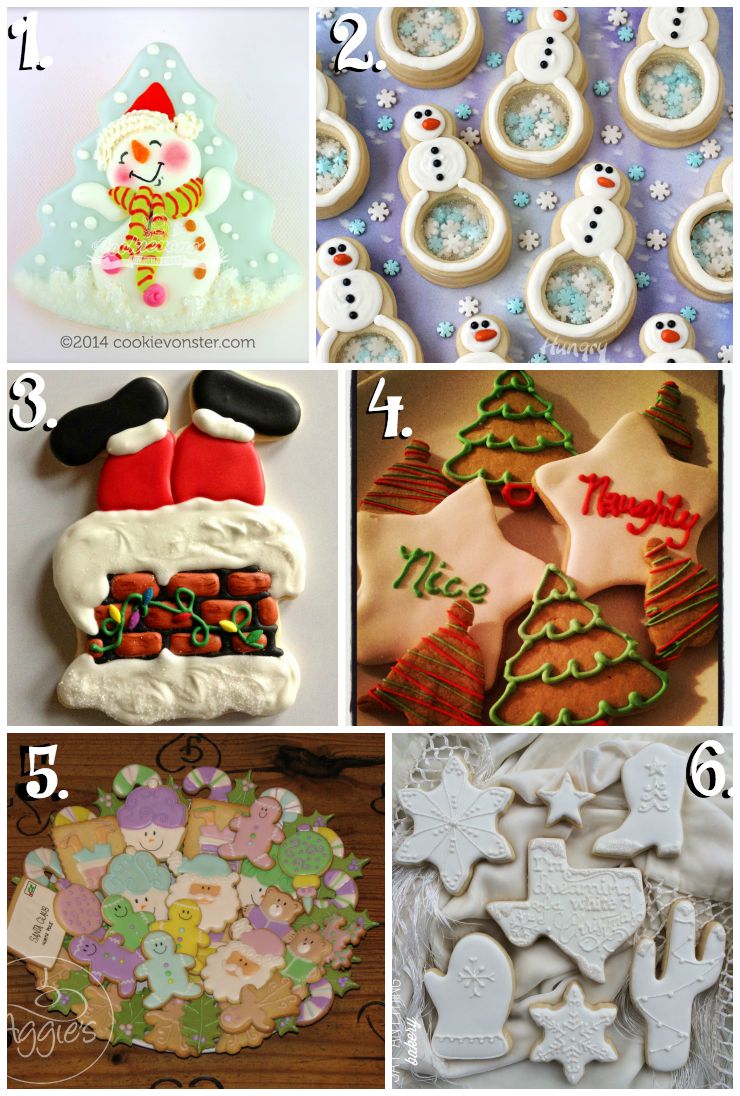 Christmas in July Cookie Collage-A Fun New Tradition www.thebearfootbaker.com