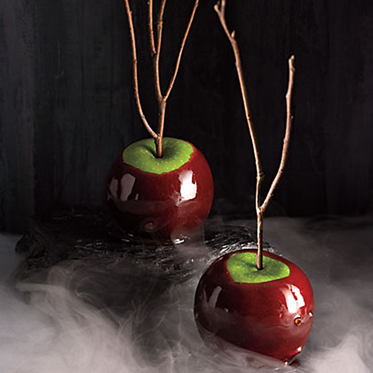Cinnamon-Cider Candied Apples