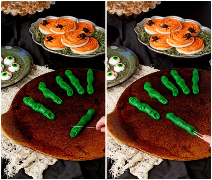 Fun Halloween Finger Cookies | The Bearfoot Baker