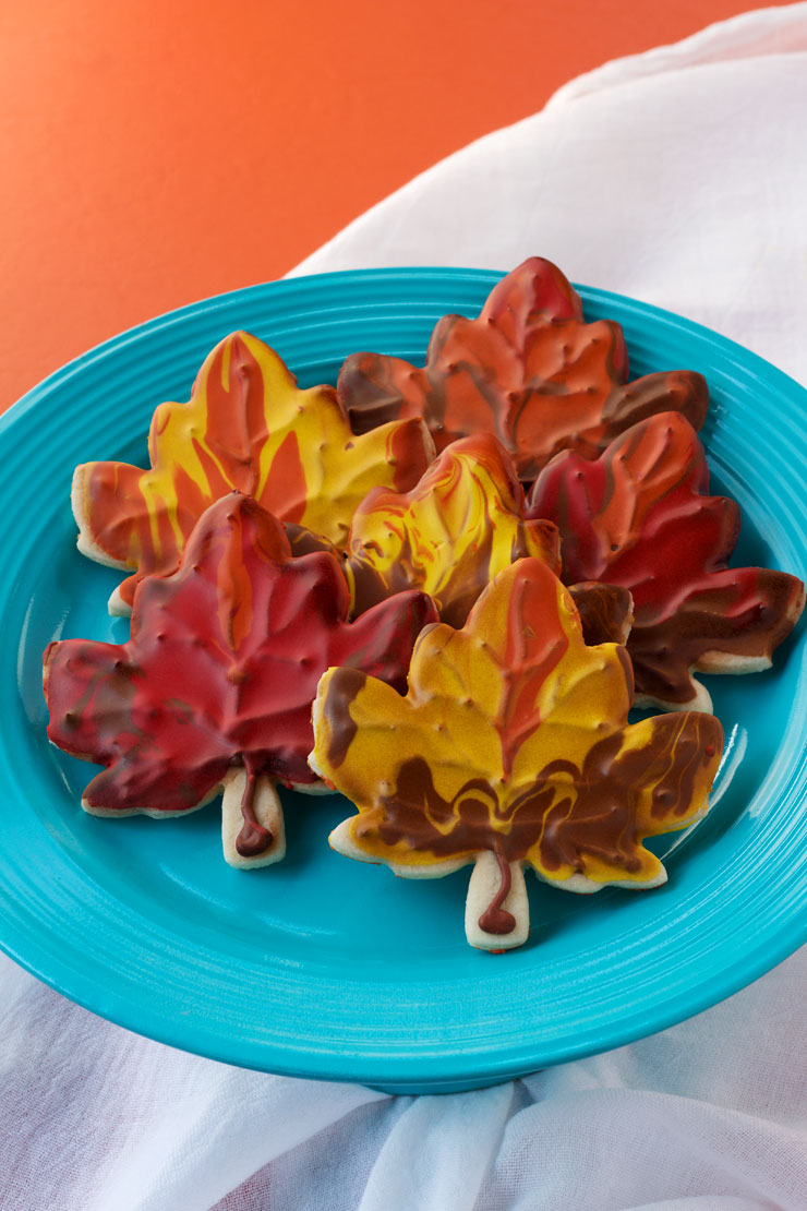How to Make Leaf Cookies | The Beafoot Baker