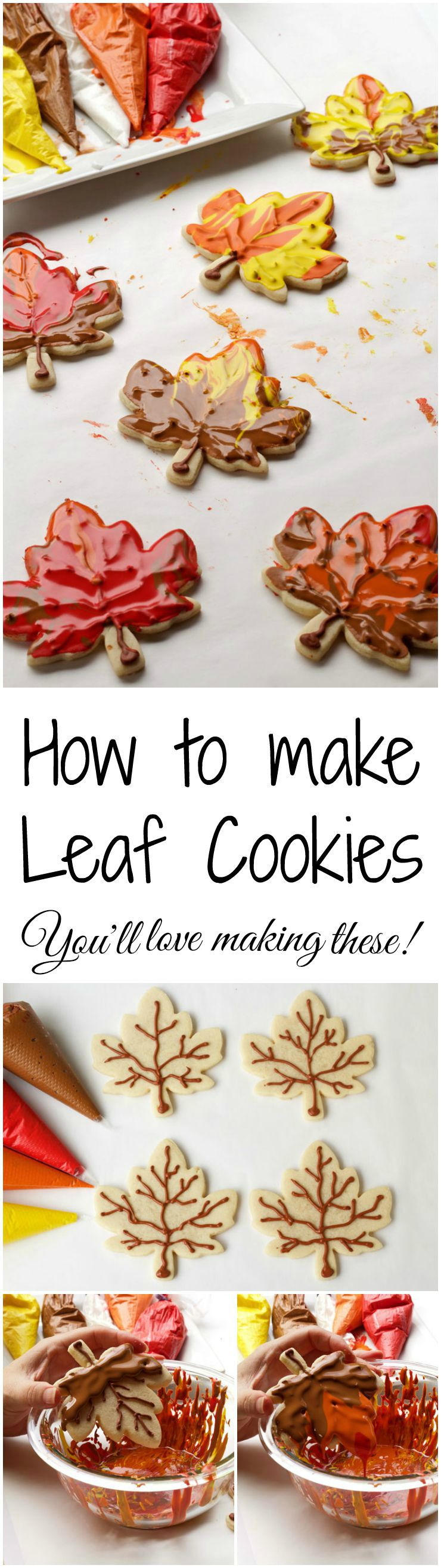 How to Make These Fun Leaf Cookies The Bearfoot Baker