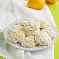 Lemon Crinkle Cookies | The Bearfoot Baker