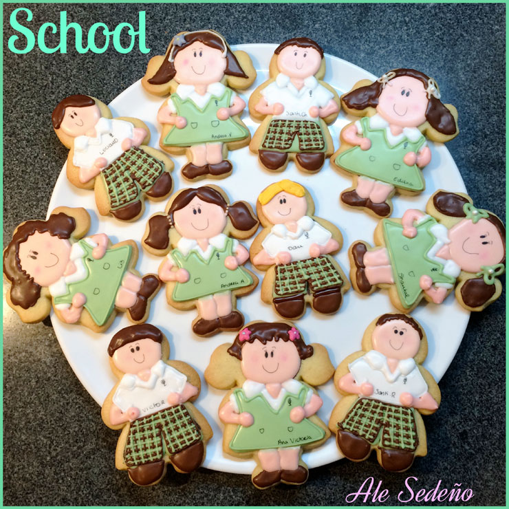 Back to School Round Up - Cute Back to School Cookies by Ale Sedeno Bakery Shop | The Bearfoot Baker