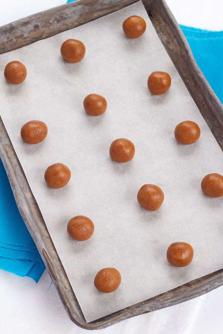 Easiest Gingerbread Thumbprint Cookies Ever | The Bearfoot Baker