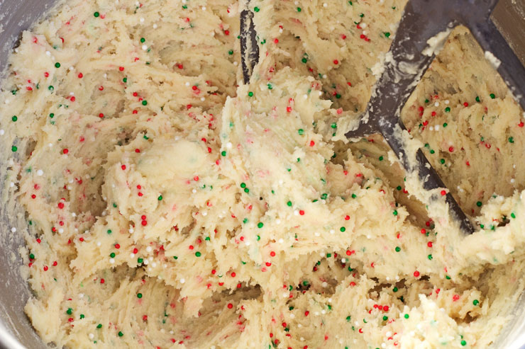 Fun Sprinkle Sugar Cookies | The Bearfoot Baker