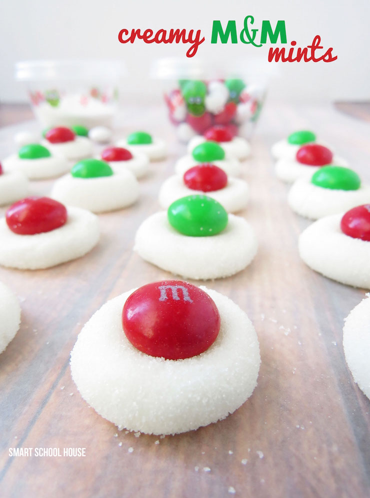 M&M Mints by Smart School House Homemade Food Gifts for Christmas | The Bearfoot Baker