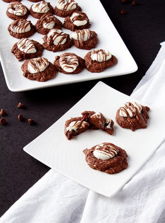 Hot Chocolate Cookies from a Cookie Mix | The Bearfoot Baker