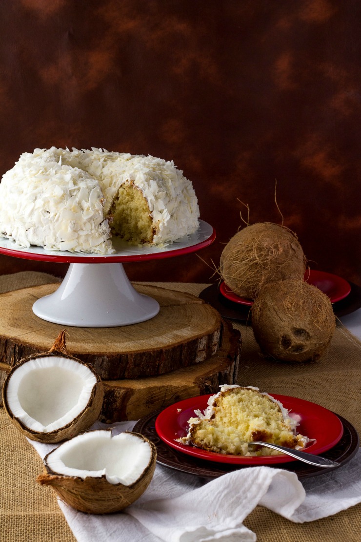 Coconut Cake Recipe | The Bearfoot Baker