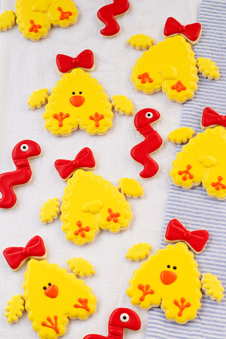 How to Make Fun Little Chick Cookies with Video | The Bearfoot Baker