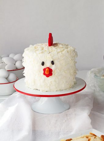 How to Make an Adorable Chicken Cake with Video | The Bearfoot Baker