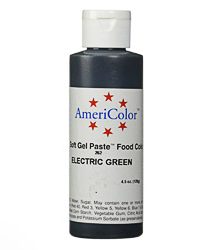 Americolor Soft Gel Paste 4.5 oz. - Electric Green