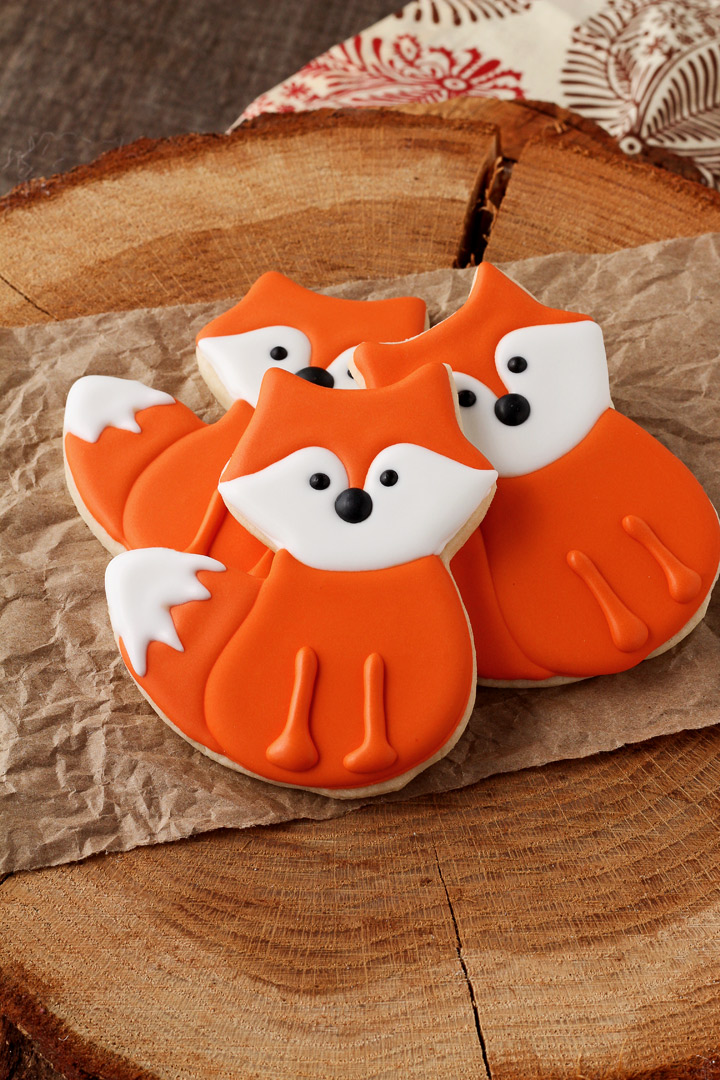 How to Make Fun Little Fox Cookies with Video The Bearfoot Baker