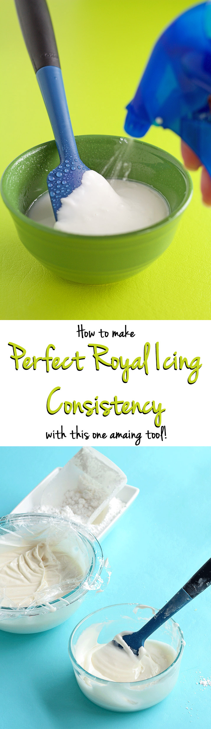 How to Thin Royal Icing for a Perfect Consistency for Your Decorated Sugar Cookies | The Bearfoot Baker