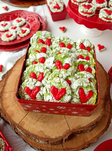 How to Make Grinch Cookies with a How to Video | The Bearfoot Baker
