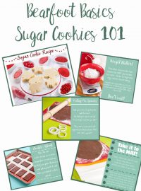 Sugar Cookies, The Bearfoot Baker, cookie tutorial, royal icing, how to make sugar cookies, cookie decorating