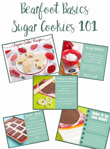Sugar Cookies, The Bearfoot Baker, cookie tutorial, royal icing, how to make sugar cookies, cookie decorating