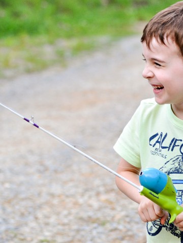 Best Summer Ever Fishing with this Kid | The Bearfoot Baker
